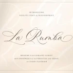 La Rumba font fragment