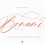 Bonami font fragment
