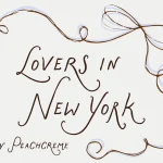 Lovers in New York font fragment