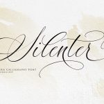 Silenter font fragment