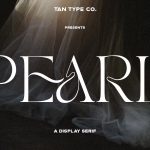 TAN Pearl font fragment