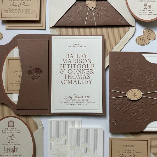 Elegant Wedding Invitations for a Timeless Ceremony
