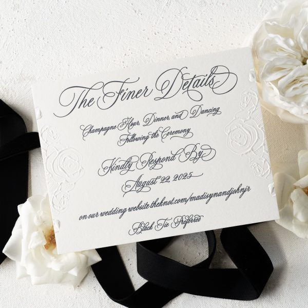 Wedding Invitation Card Design & Details