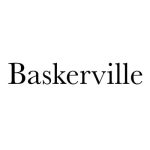 Baskerville by URW font fragment