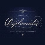 Diplomatic font fragment