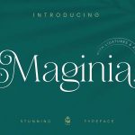 Maginia font fragment