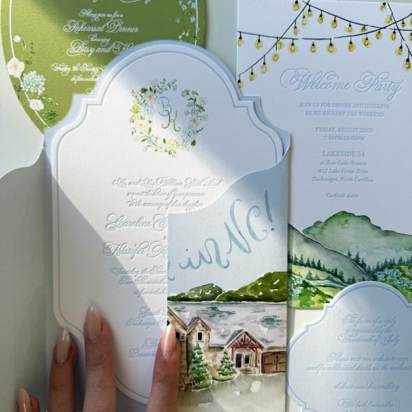 Wedding Invitations with Floral Theme