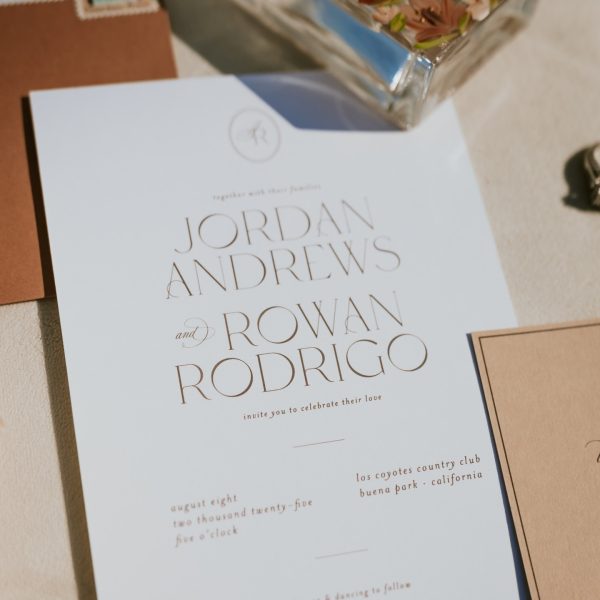 Wedding Invitation Details for Elegant Ceremony