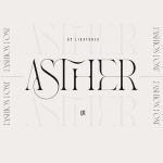 Asther font fragment