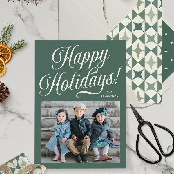 Happy Holidays Postcard