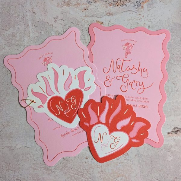Wedding Invitations for Natasha and Gary