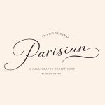 Parisian font fragment