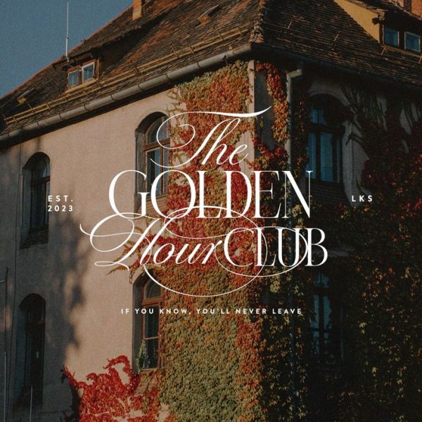 Luxury Branding for The Golden Hour Club — Elegant Retreat Logo Design