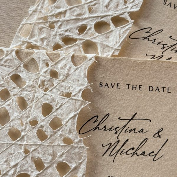 Wedding Save-the-Date Card for Christina & Michael